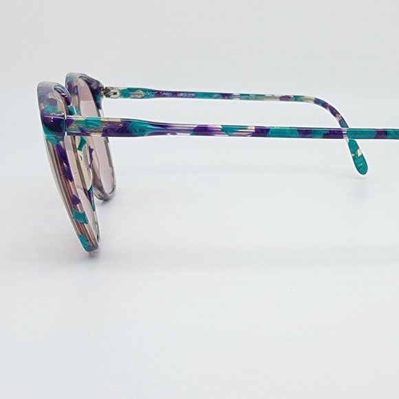 Luxottica Ursula Purple Green Tortoise Little Mermaid Eyeglasses Frame Italy main image 9